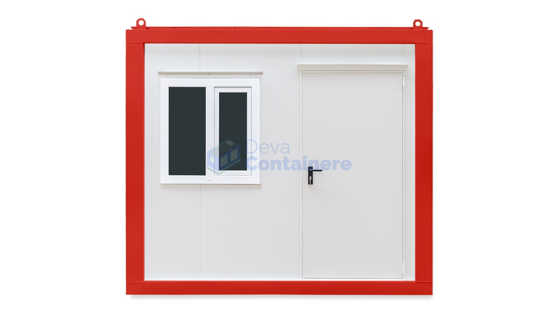 container birou deva 3metri rosu