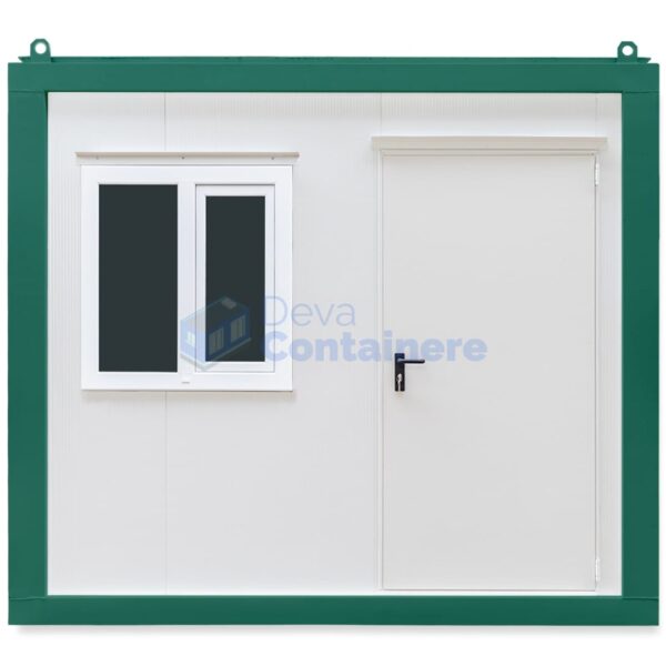 container birou deva 3metri verde