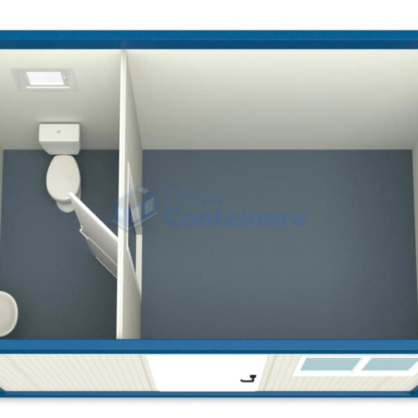 container casa deva 4metri albastru2