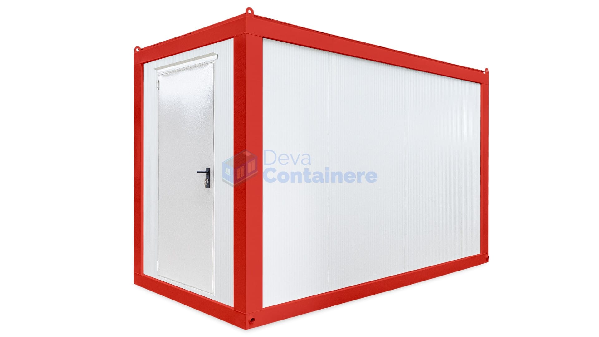 container depozitare deva 4metri rosu