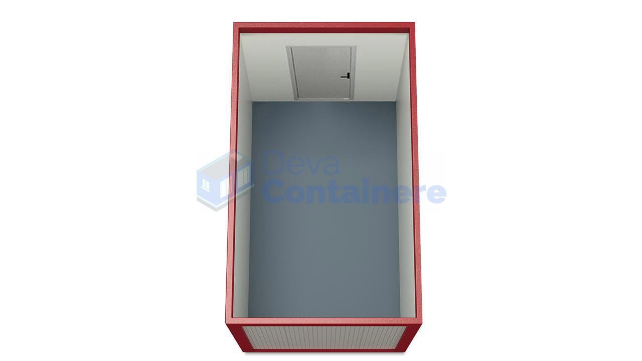 container depozitare deva 4metri rosu1